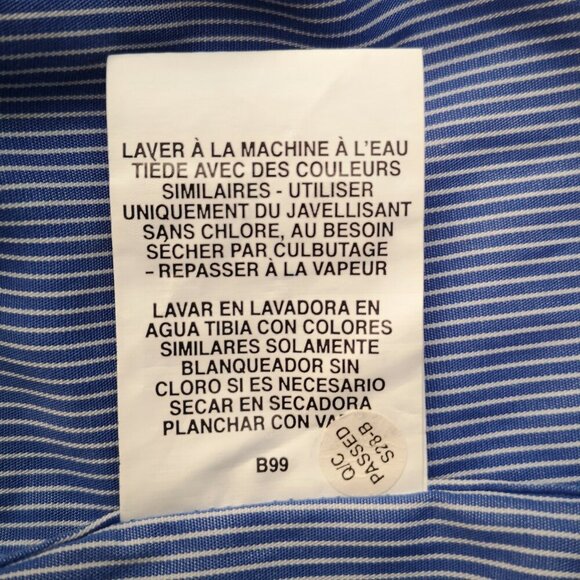 Calvin Klein All Season Stretch Slim Fit Wicking Men's Size XL Purple Shirt - Picture 5 of 12